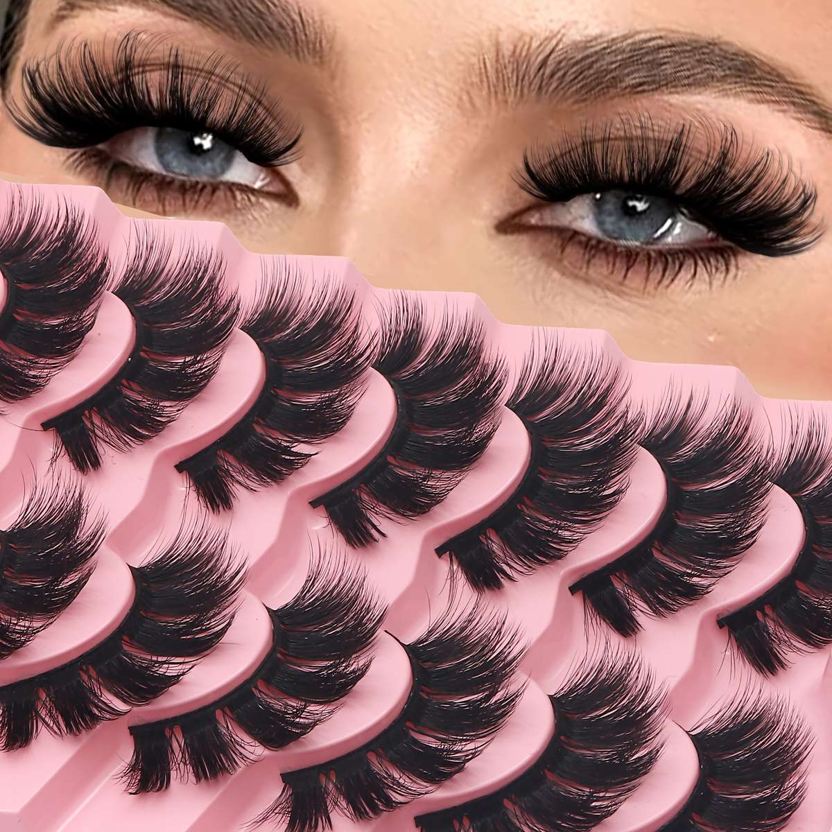 False Eyelashes Model 12