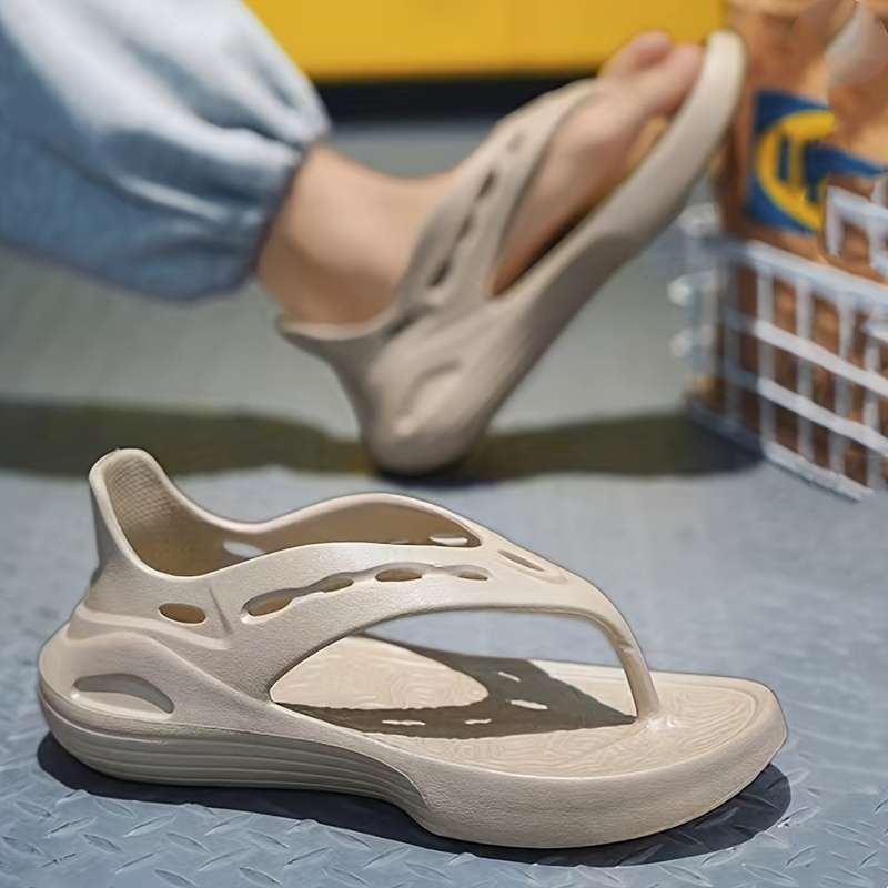 Ladies Summer Flip Flops White Uk 6.5-7
