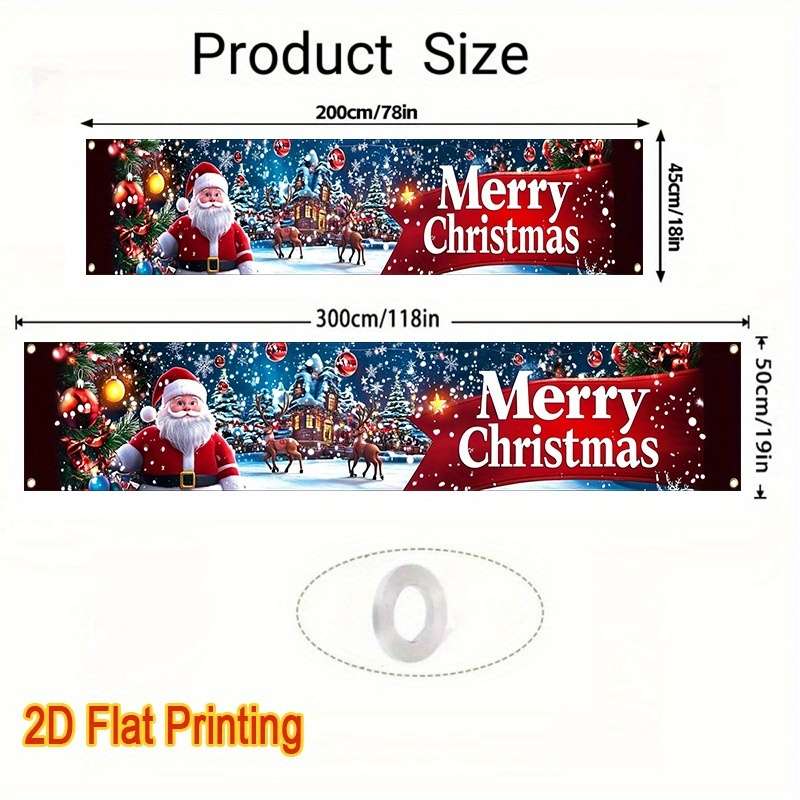 Christmas Decorations Size 78X18Inch 200X45Cm