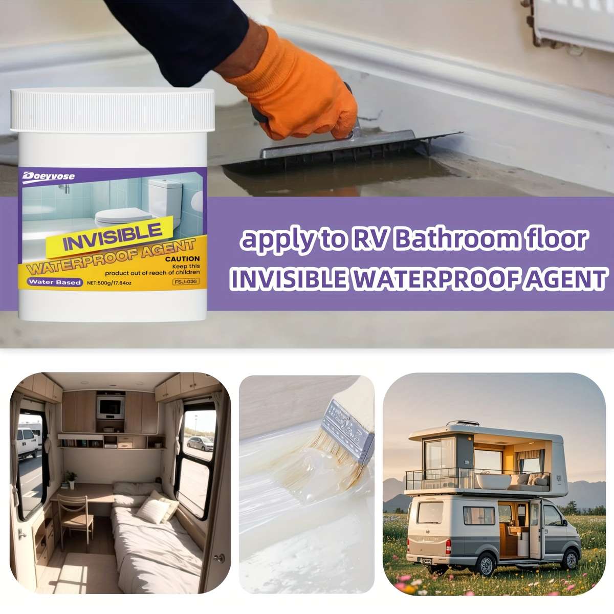 Waterproof Repair And Sealing Supplies Capacity 300G Add Tool