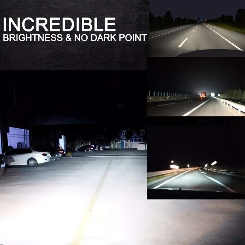 Car Lights Items 2Pcs51Wblack