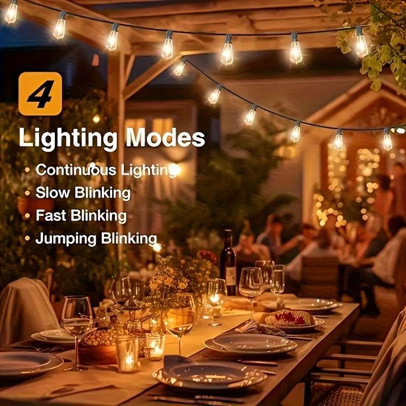 32Pc S Outdoor String Lights Eter 18.29M