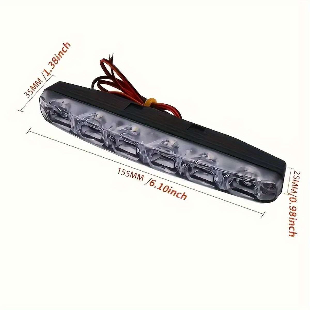 Car Lights Model 2Pcs White