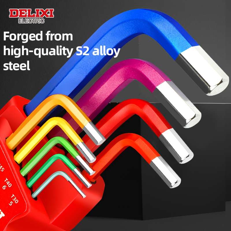 9-Piece Hex Socket Wrench Set
