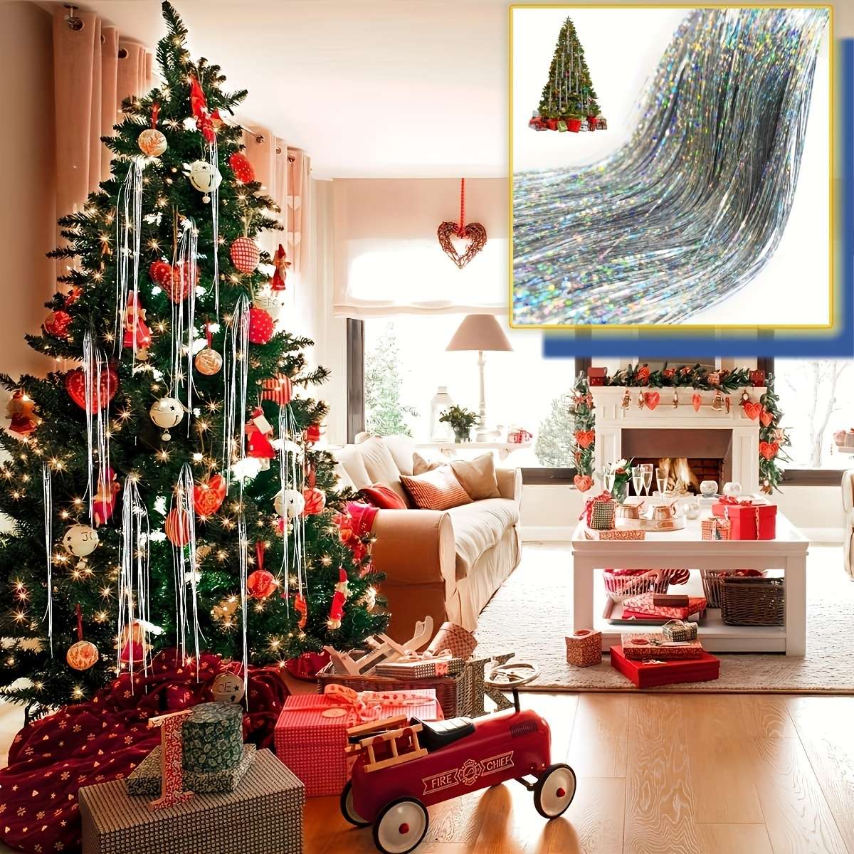 Christmas Decorations Color 1Set  3000Pcs