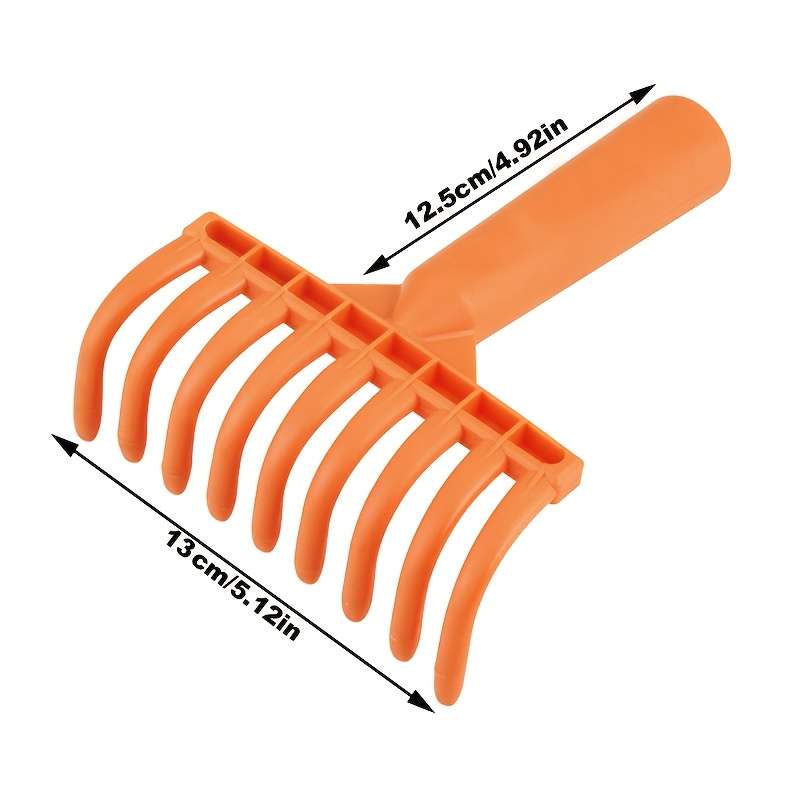 2Pcs Plastic Rake Nine Security Use