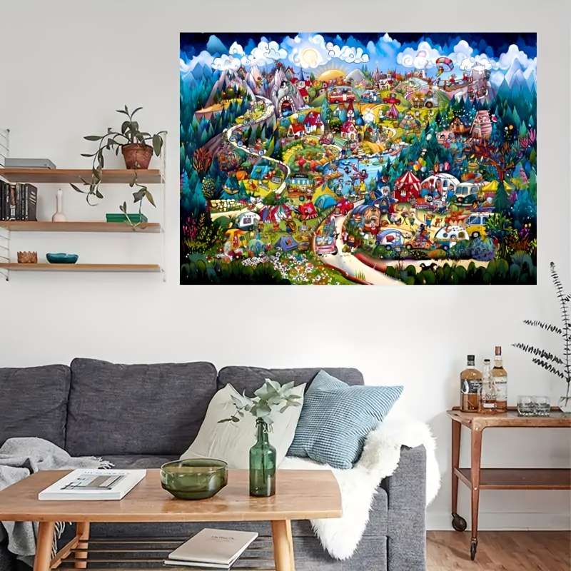 1000 Piece Paper Jigsaw Puzzle For Adults