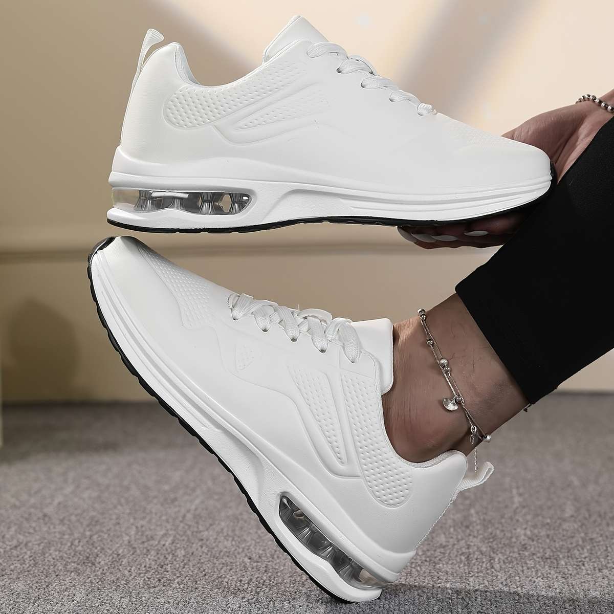 Sneakers Color White Sizeuk 4