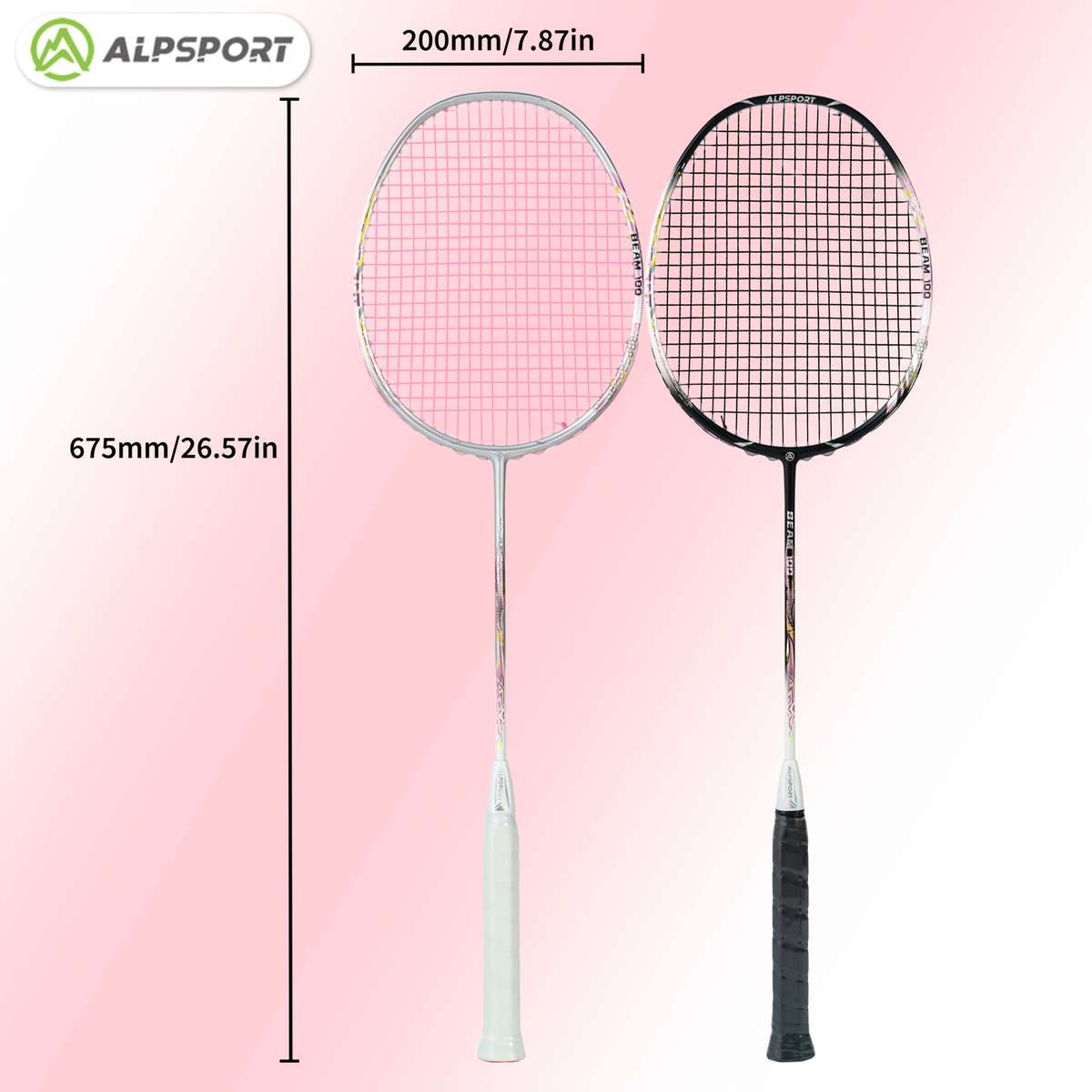 Badminton Racket Color Silvery Racket