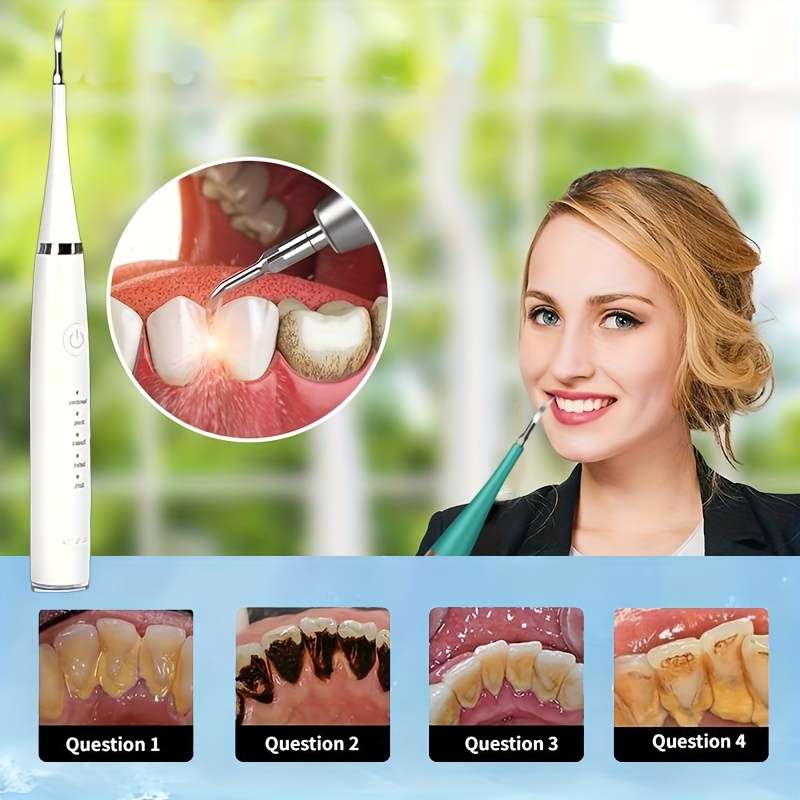 Dental Cleaner Color Green Model 2Pcs