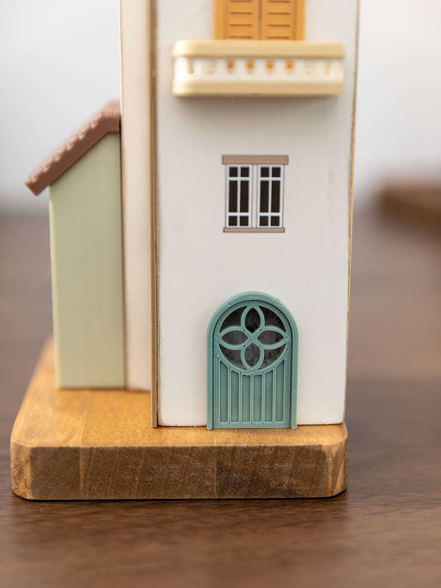 Building Toy Architectural Model Toy Set Items Inn Ornament