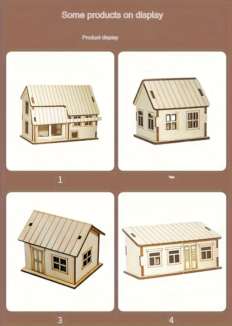 House Model Color Mini Micro House Style 1