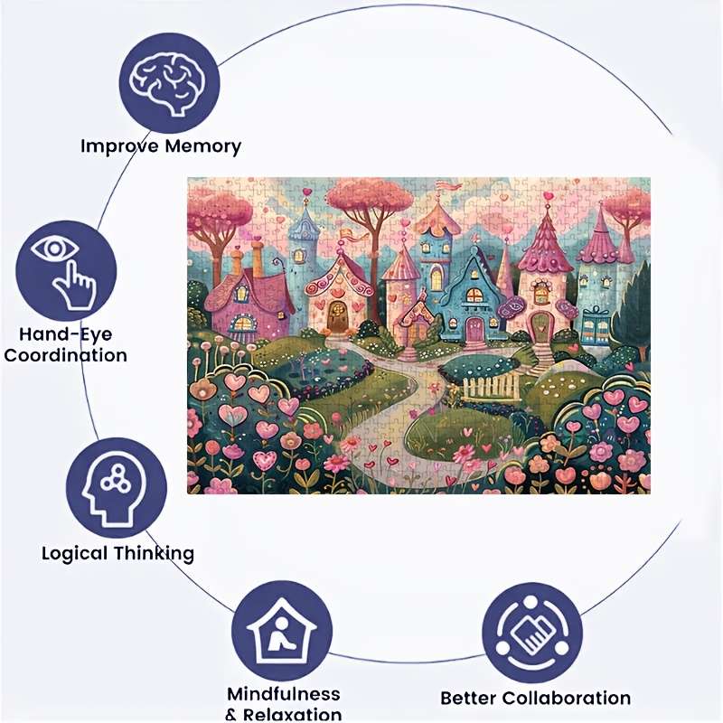 1000 Piece Paper Jigsaw Puzzle For Adults