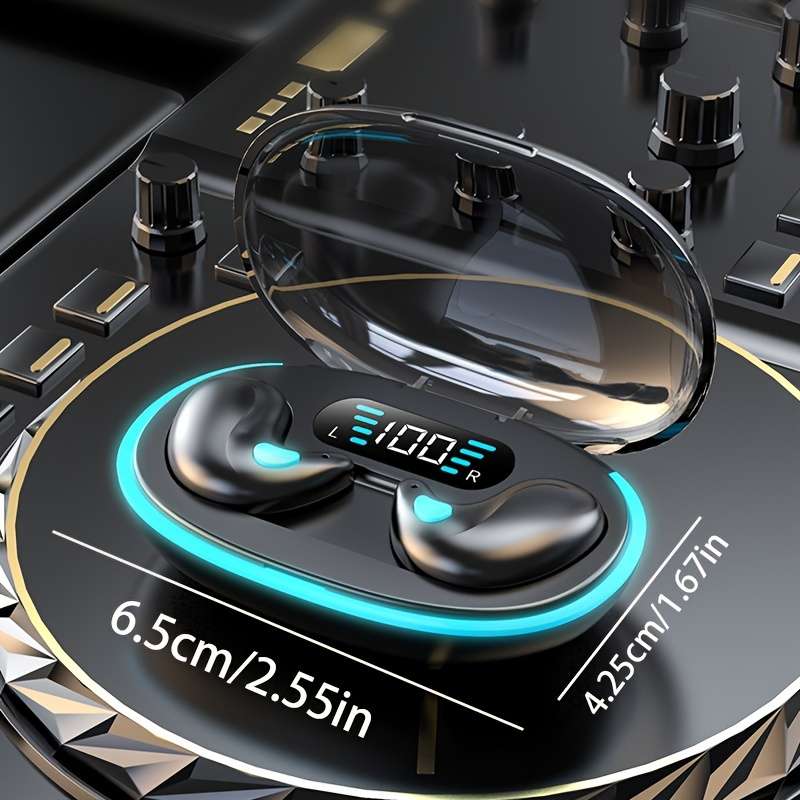 Rechargeable Wireless Earbuds Headphones Headset