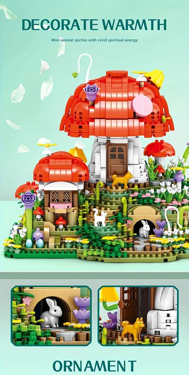 Building Toy Architectural Model Toy Set Color No Box