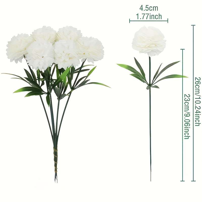 Simulated Flower Color 2S Seven Elegant Mixed Colors