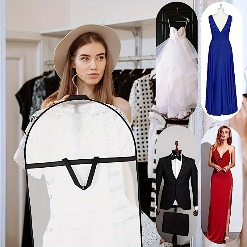 Clothing Dust Bags Color 2Pcs White