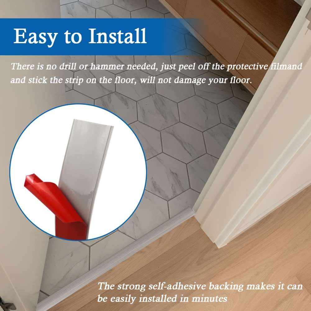 Self Adhesive Floor Stickers Black