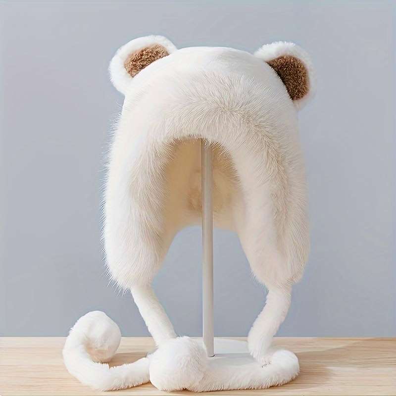 Winter Hat Color Beige 2 Size One Size Fits All