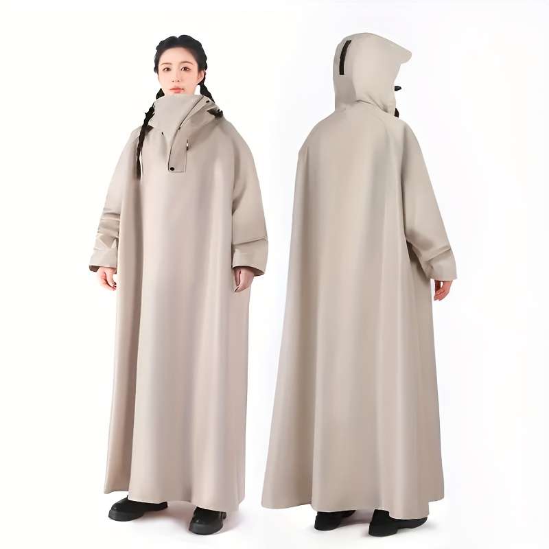 Raincoat Khaki Size Lheight 160170Cm