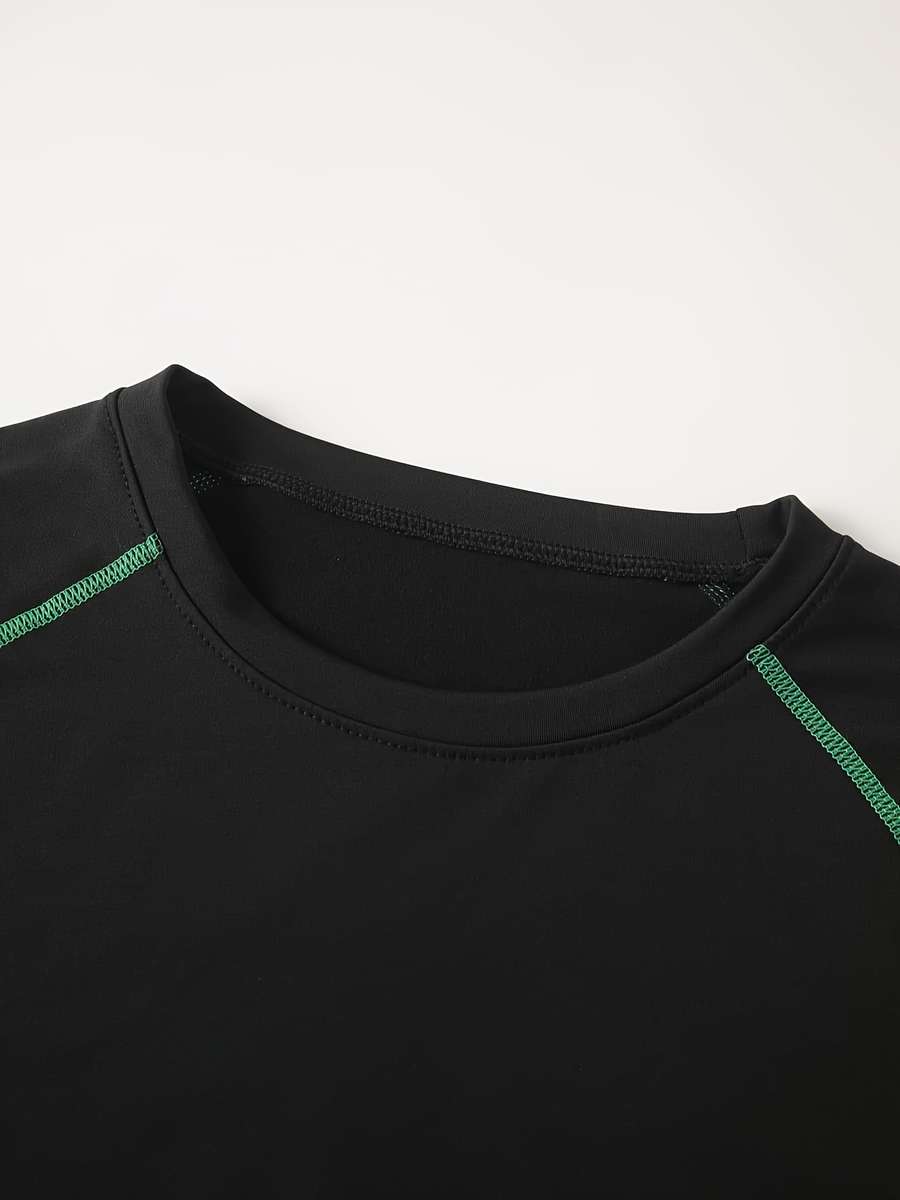 Thermal Underwear Color Black Blue Line Sizel