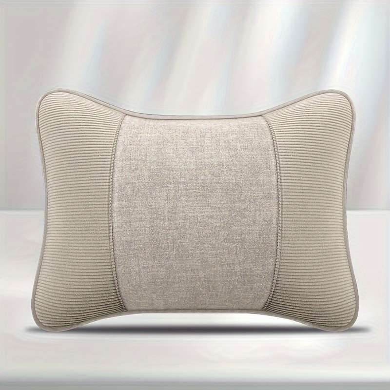 Car Seat Cushion Gray Items 2Pcs Headrest