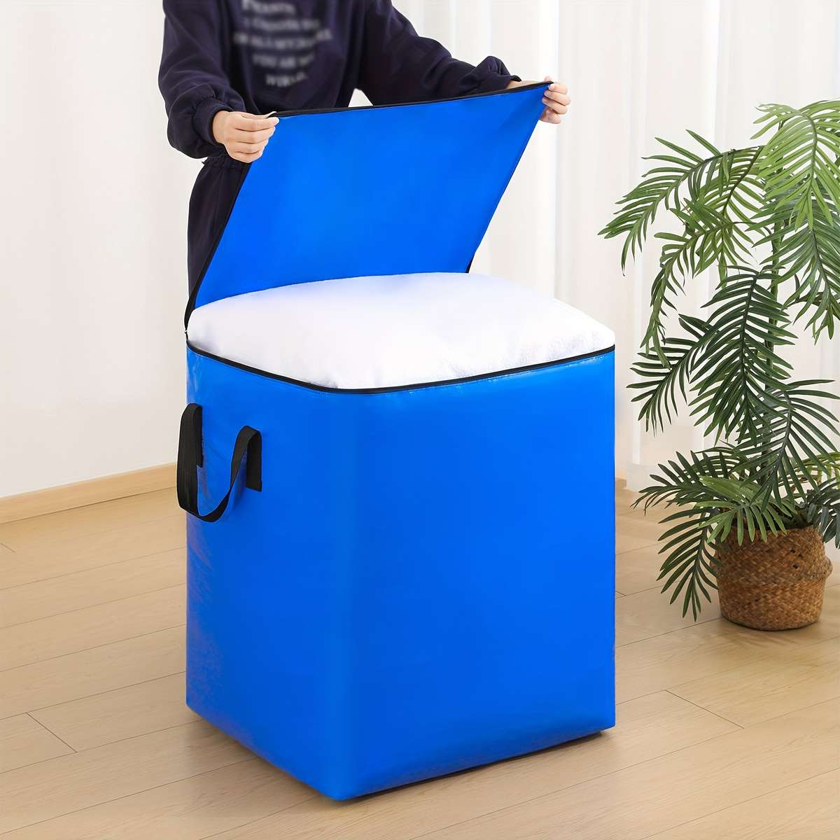 College Style Fabric Storage Bag Size L