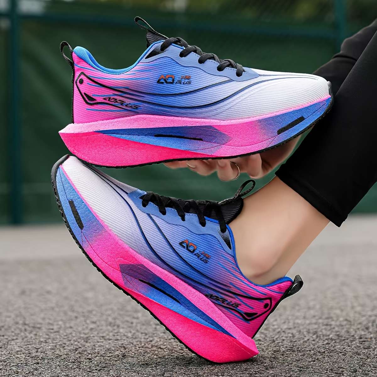 Sneakers Color Blue Red Sizeuk 7