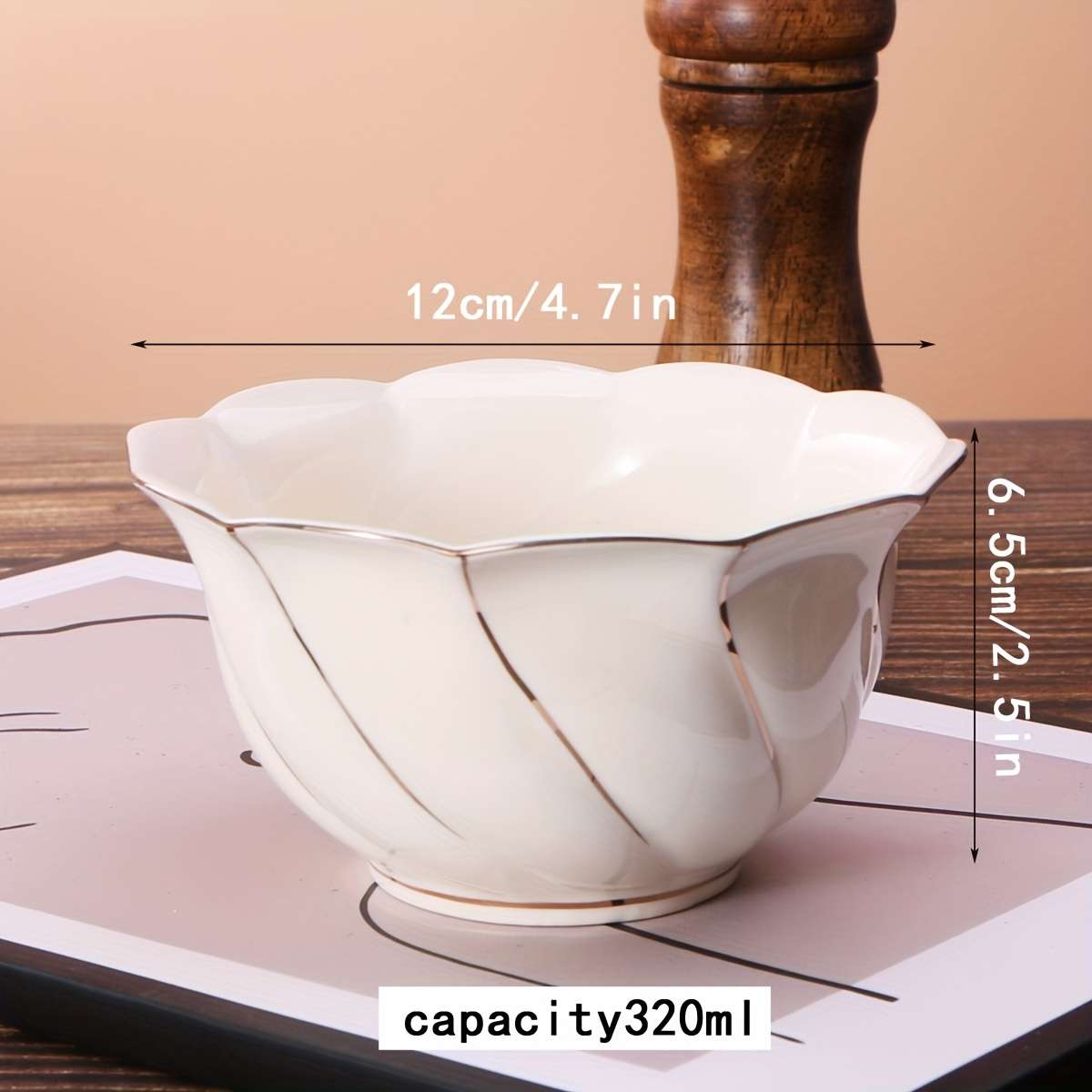 Bowl Color Cream Yellow Quantity2Pcs