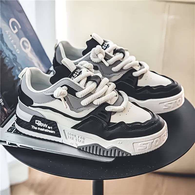 Sneakers Color White And Black Sizeuk 7
