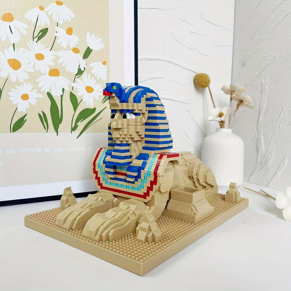 3D Building Model Puzzle Set Items Sphinx 2936Pcs