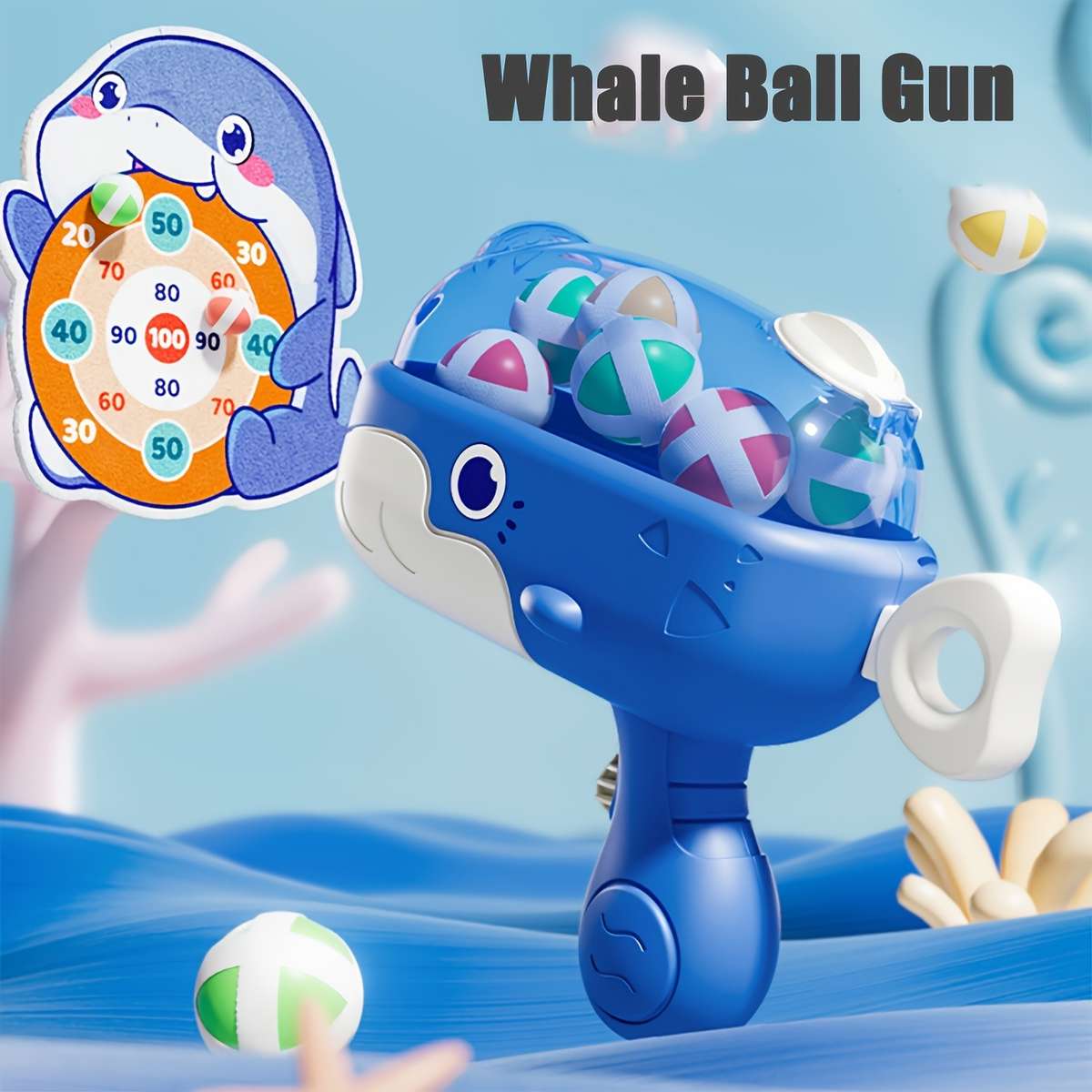 Toy Weapons Style Whale Gun Blue