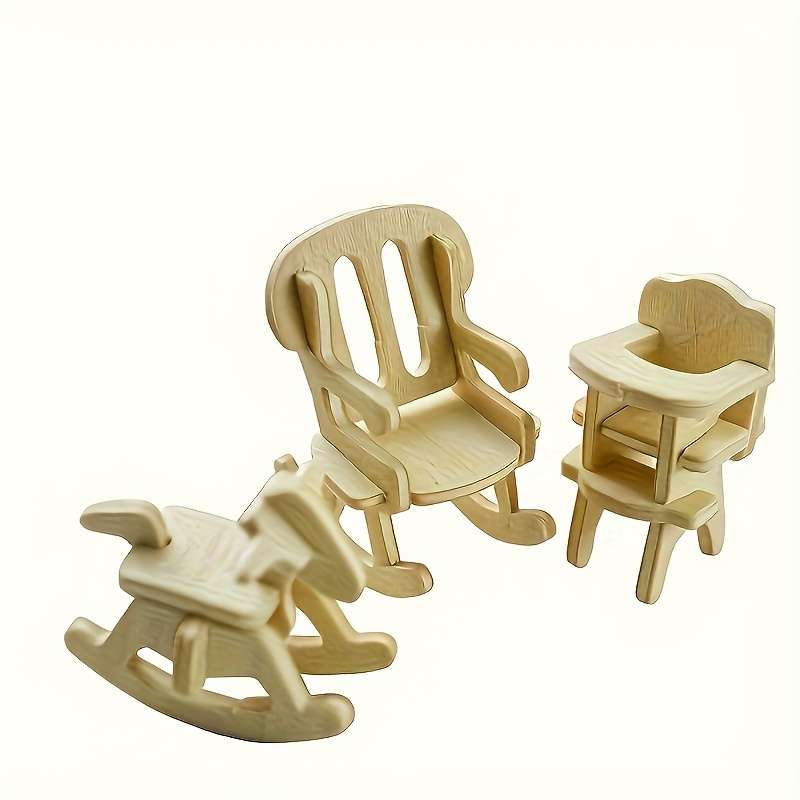 3D Building Model Puzzle Set Model Diy House Kit