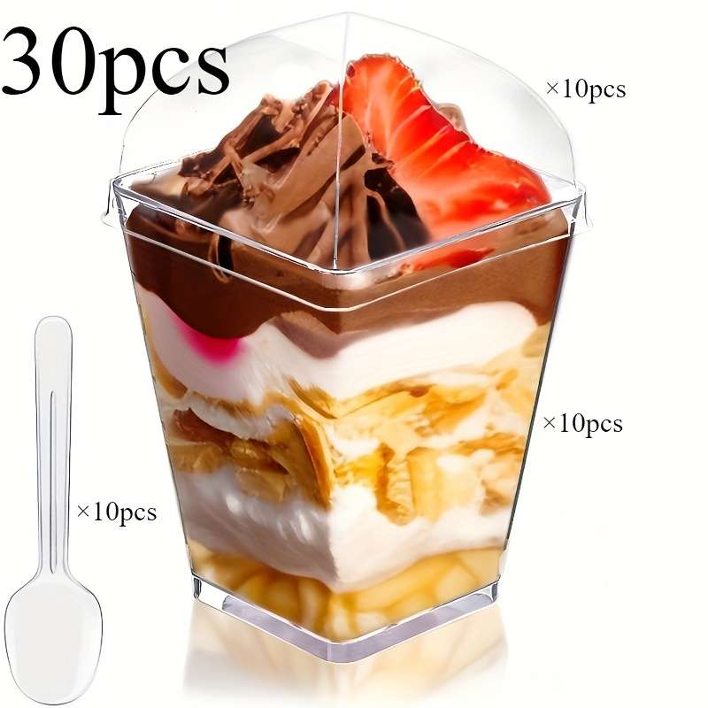 Water Cup Quantity Cup   Lid Spoon 60Pcs