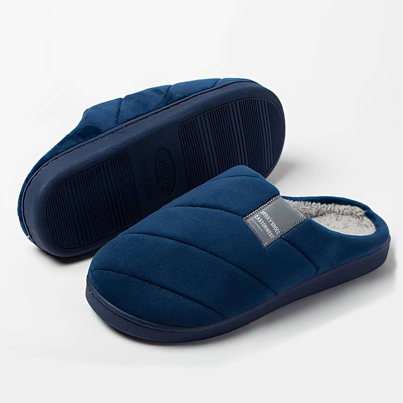 Cotton Slippers Color Coffee Brown Sizeuk 6.5-7