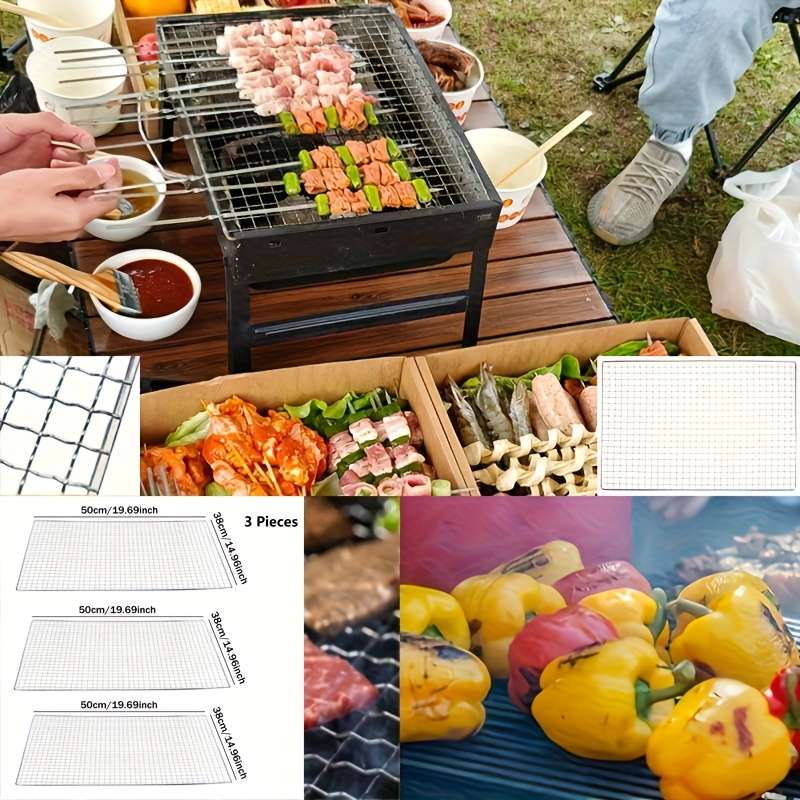 Grilling Net Quantity 3Pieces
