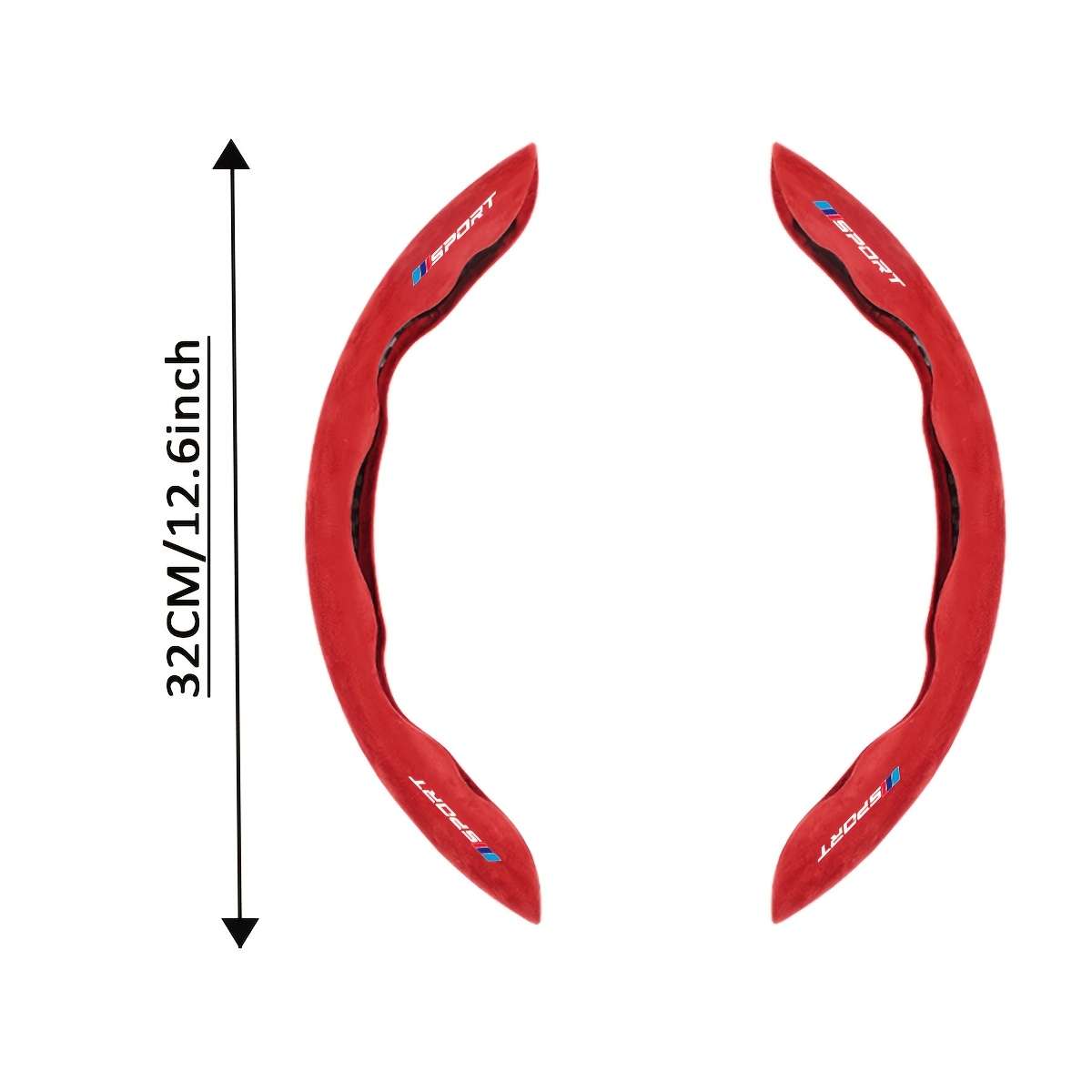 Car Steering Wheel Cover Red