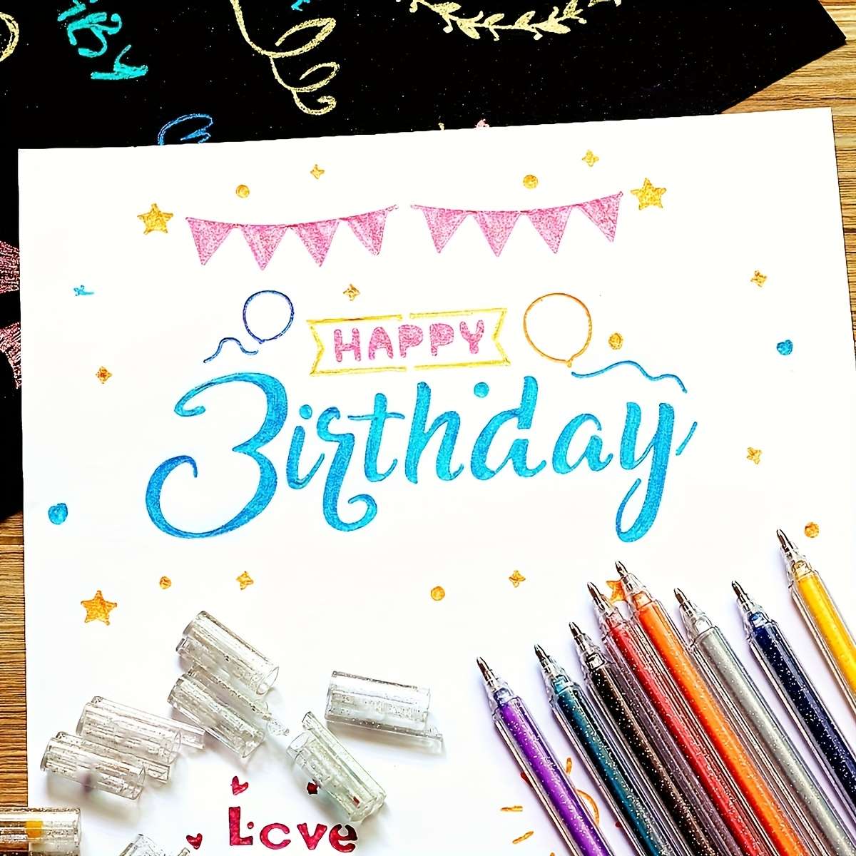 Pen color 1 set includes 8 pieces