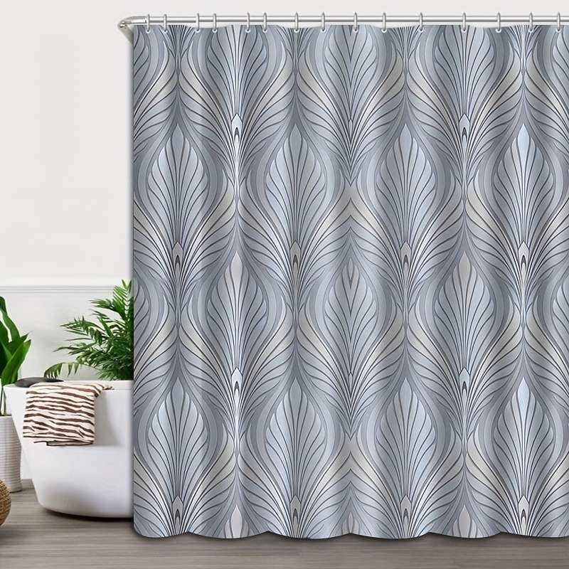 Waterproof Shower Curtain Color Polychrome Size 240*200 239.98Cm X 200.0Cm