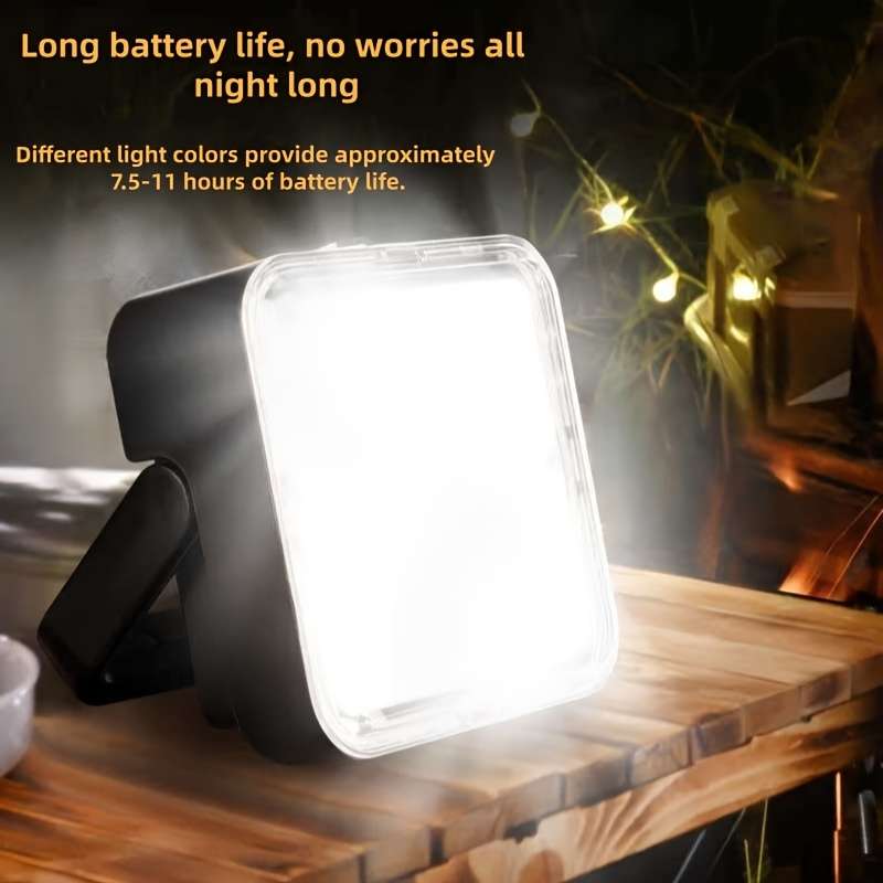 Solar Emergency Lights Color Black