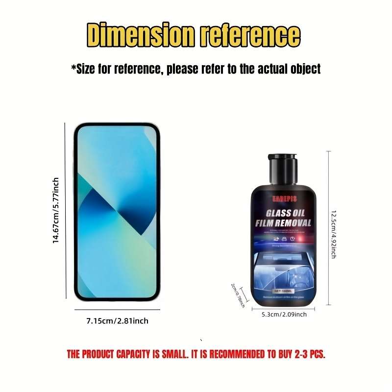 Car Glass Cleaning Quantity 2Bottles
