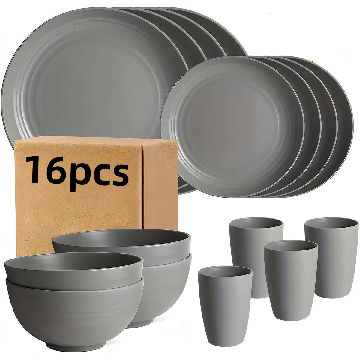 Bowl Quantity 16Pcs