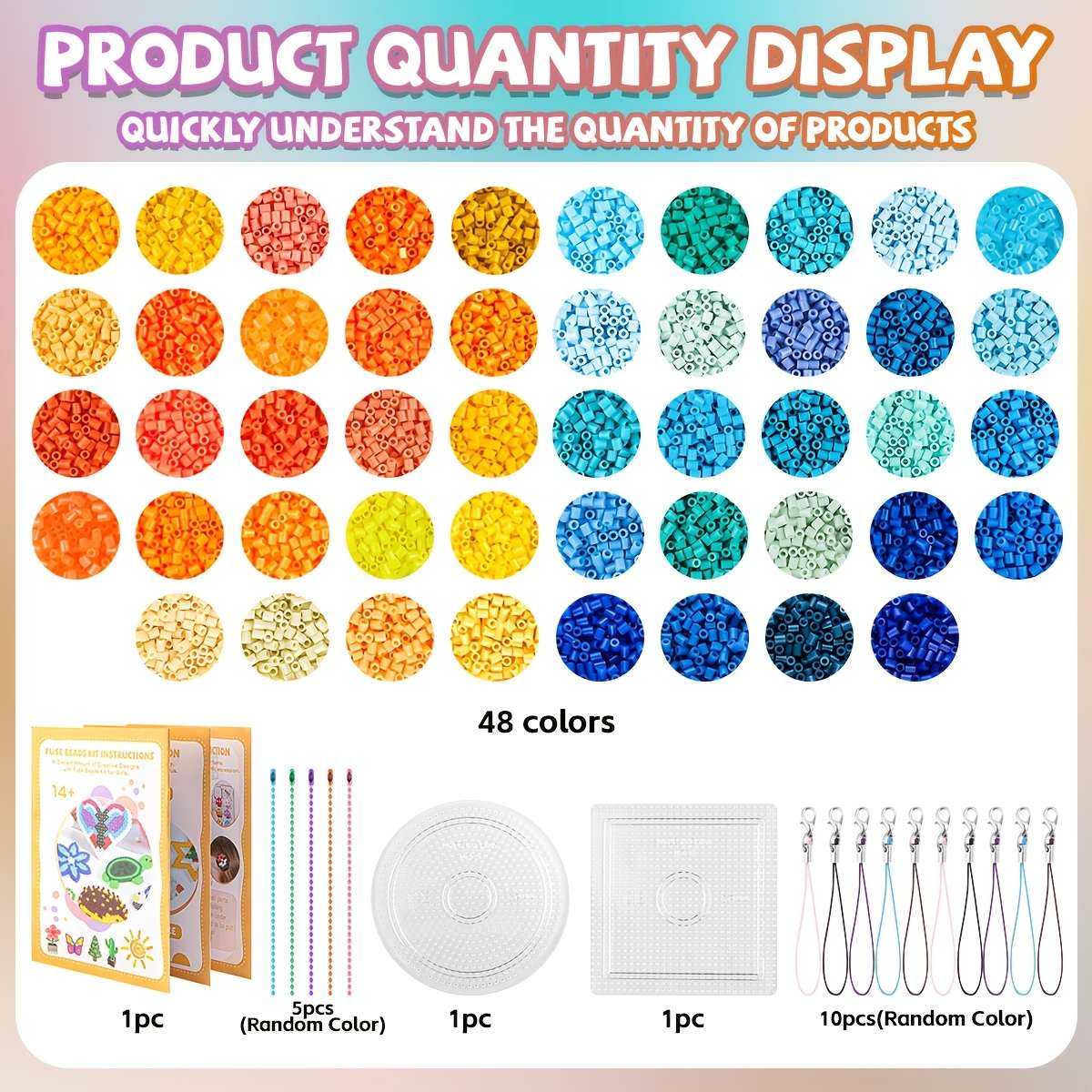 Perler Bead Set 48 Colors