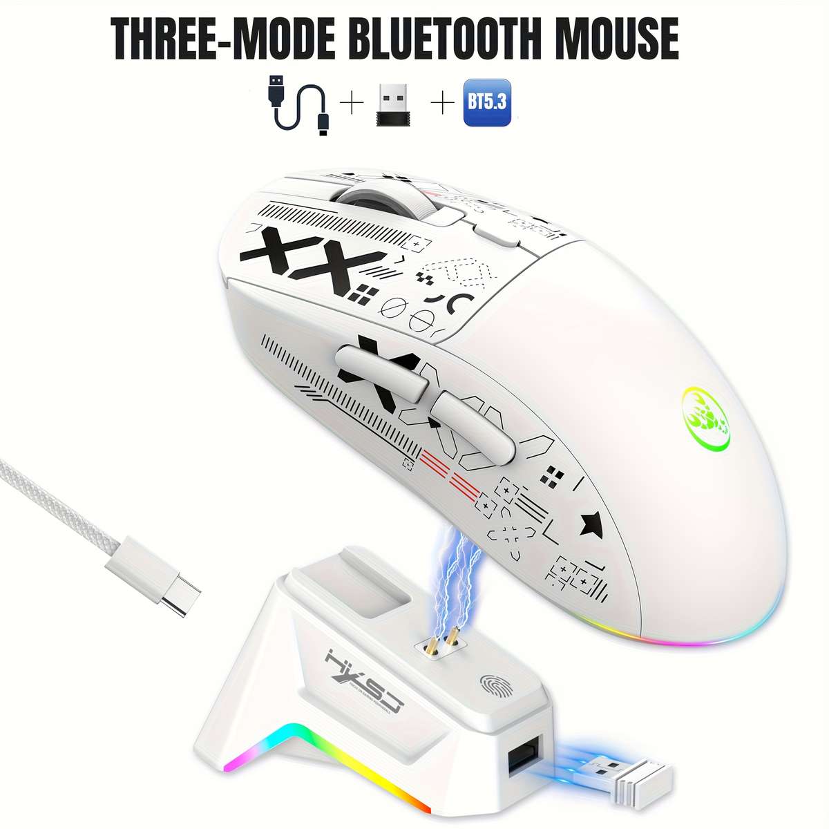 Mouse Color White Pro