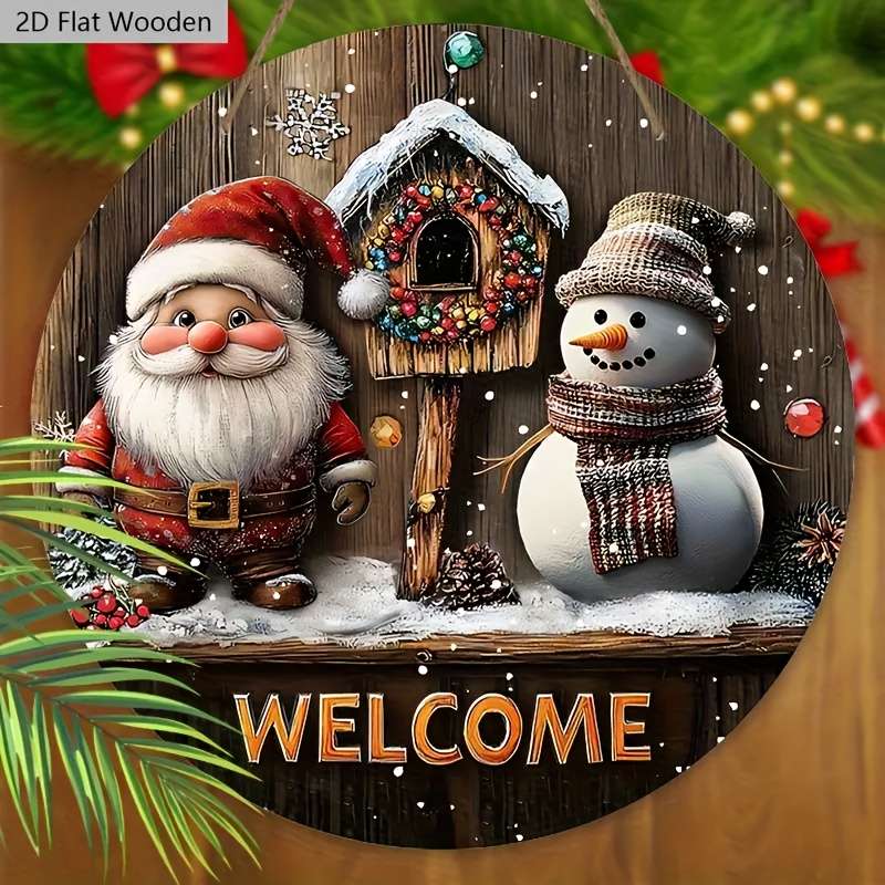 Christmas Decorations Material Wood