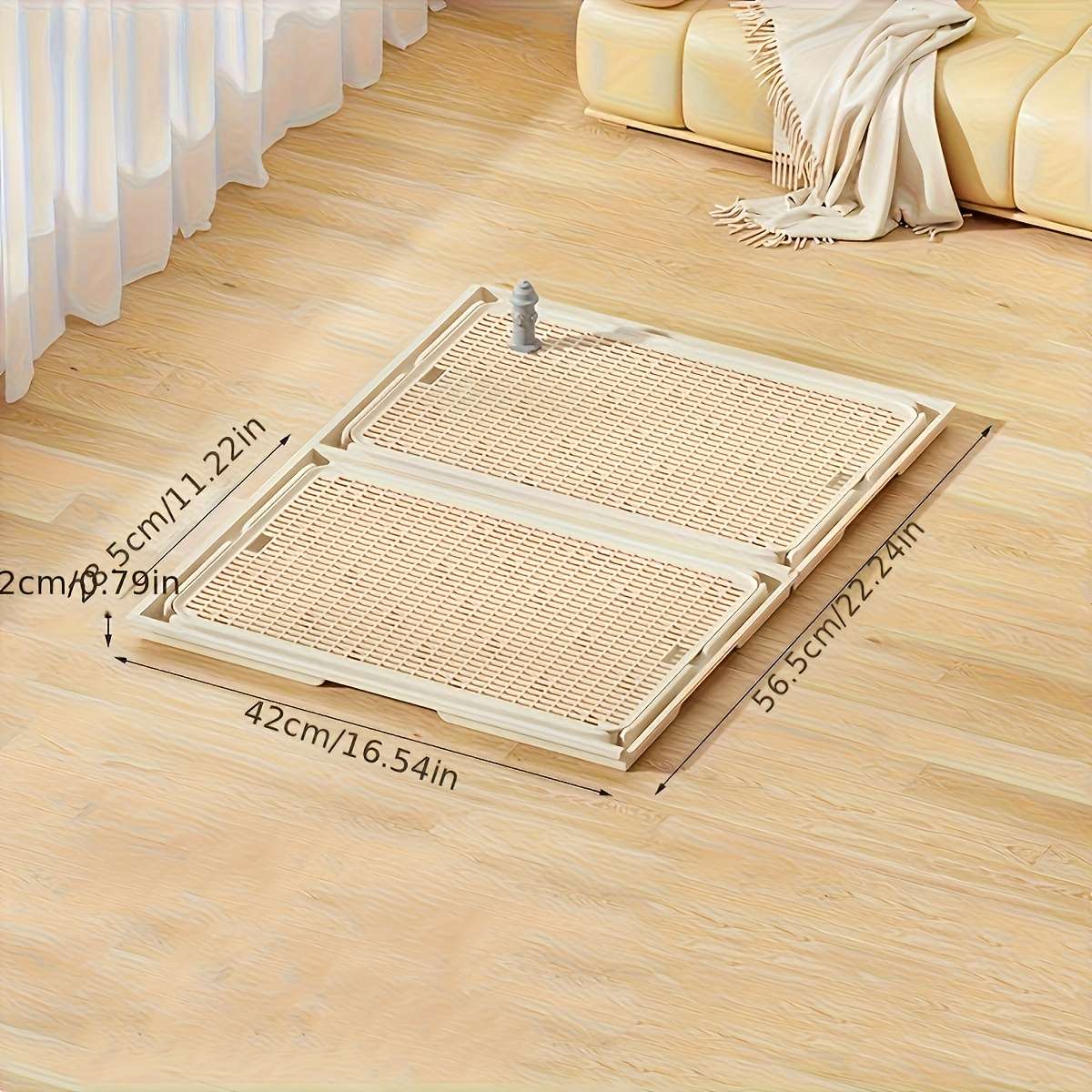 Pet supplies color Light Grey Model 2 Pack