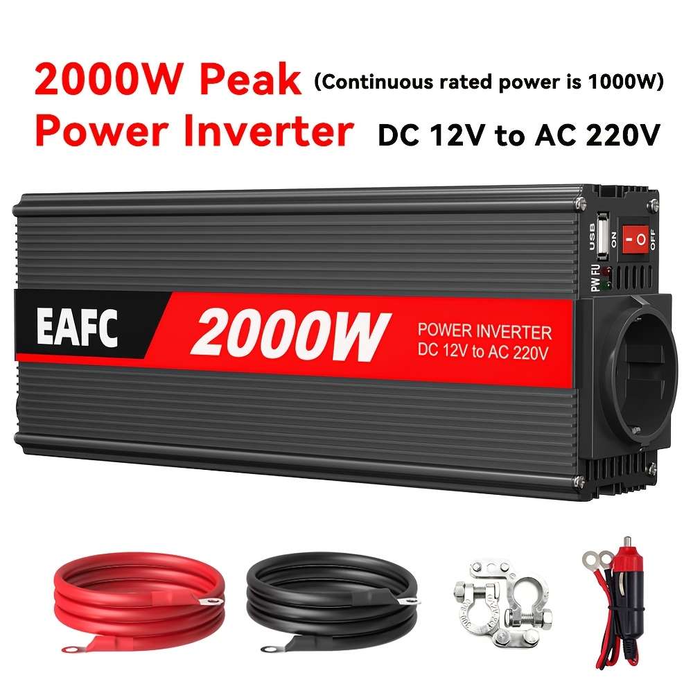 Inverter Items Rated Power 1000W Style12V