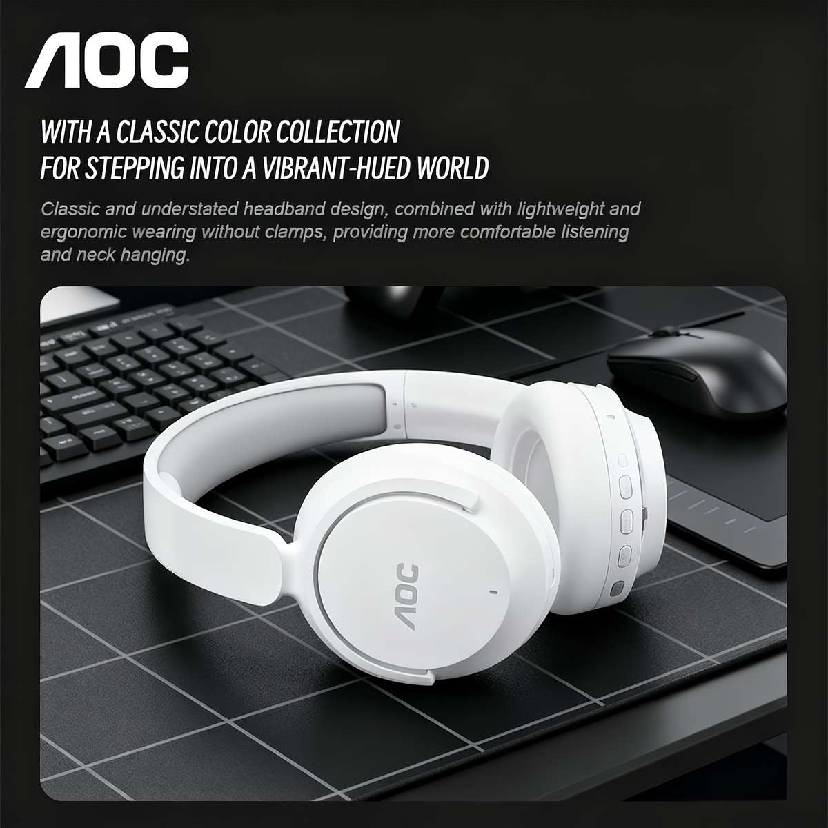 Headset Headphones Over Ear