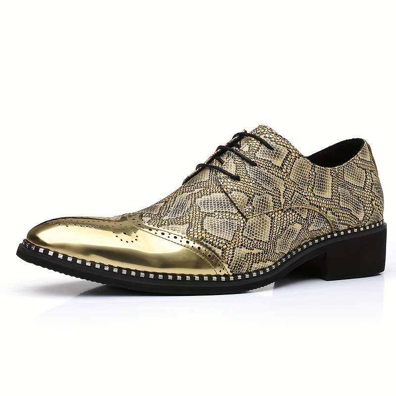 Mens Leather Shoes Color Silvery Sizeuk 10.5