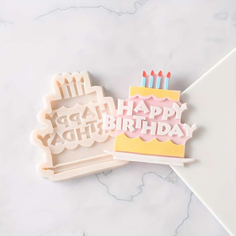 Suitable For Baking Molds Model Birthday Cake Silicone